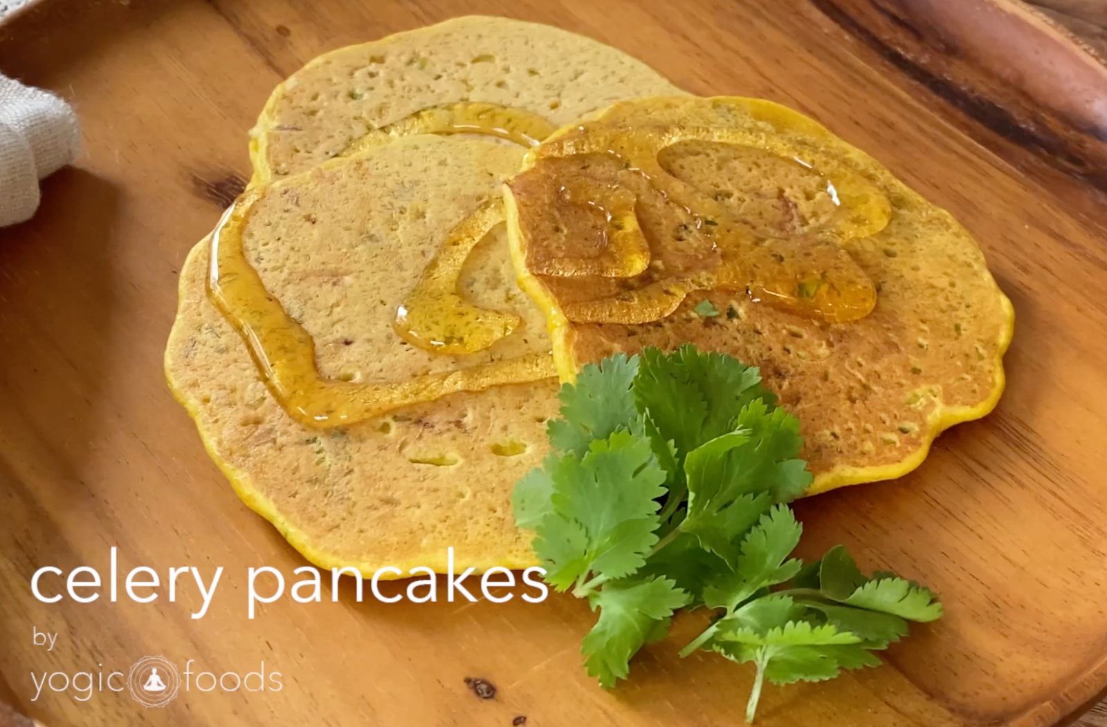 Celery Pancakes to calm the nerves