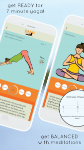 yogamap app - 7 minute yoga and meditation timer