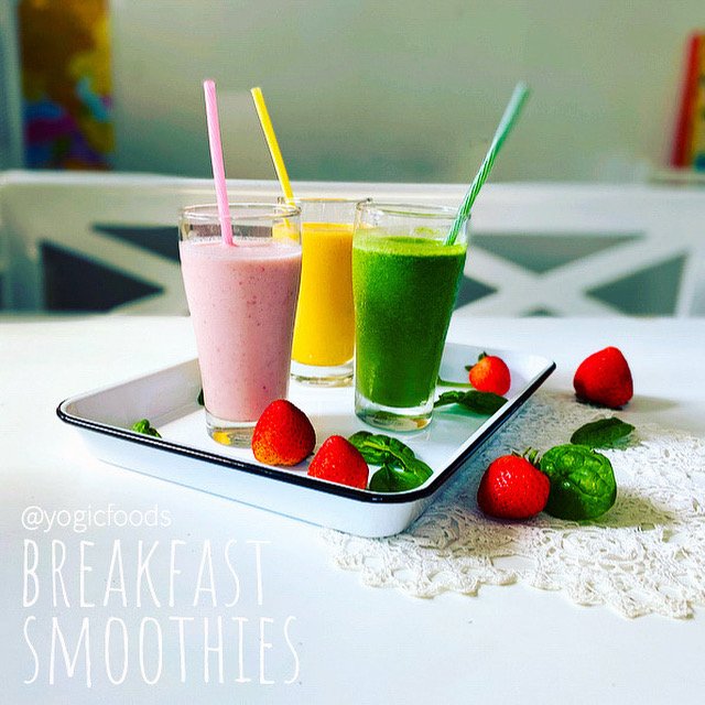 breakfast smoothies YogicFoods