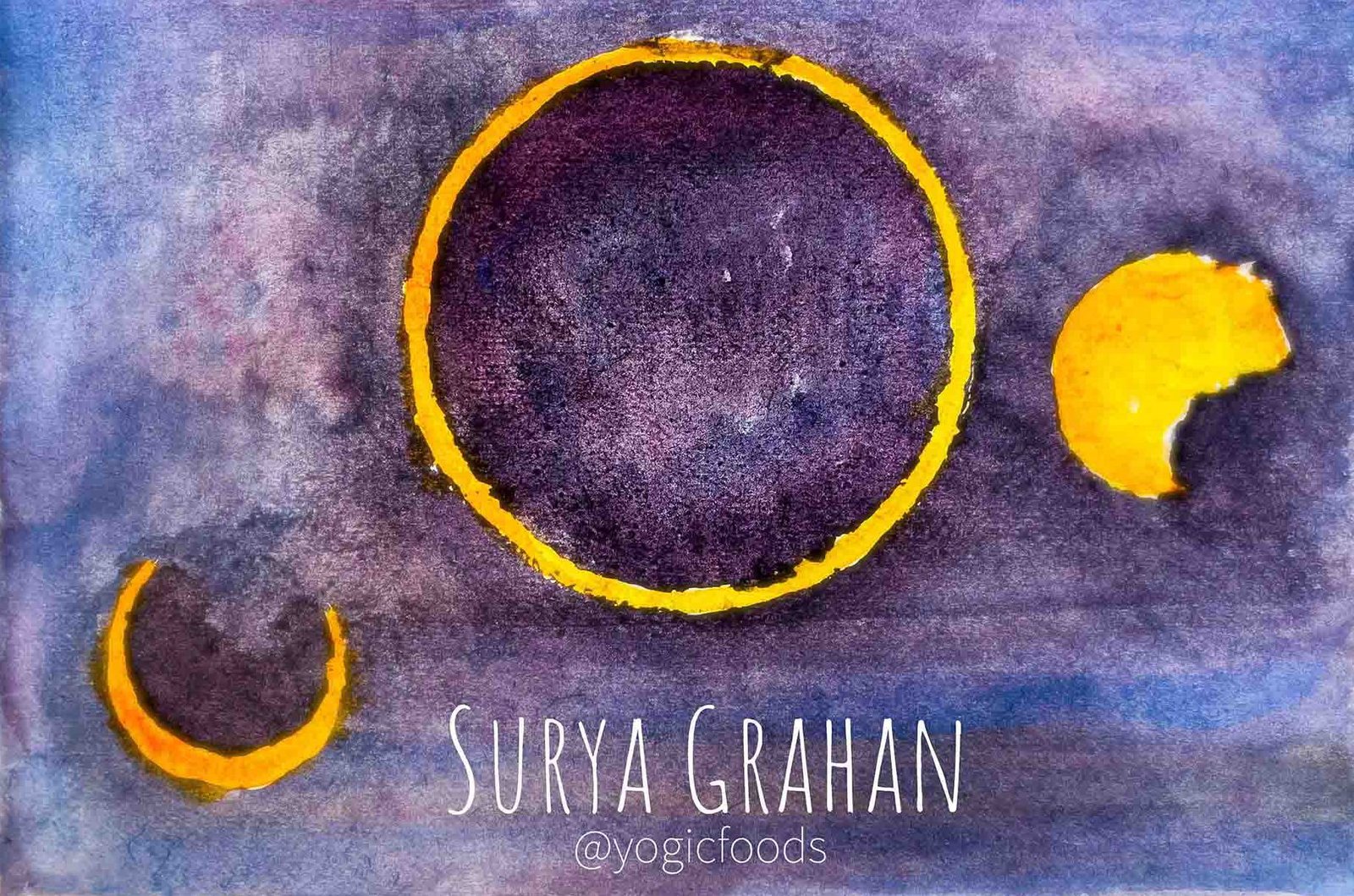 Surya Grahan - Solstice Solar Eclipse -Ring of Fire by YogicFoods