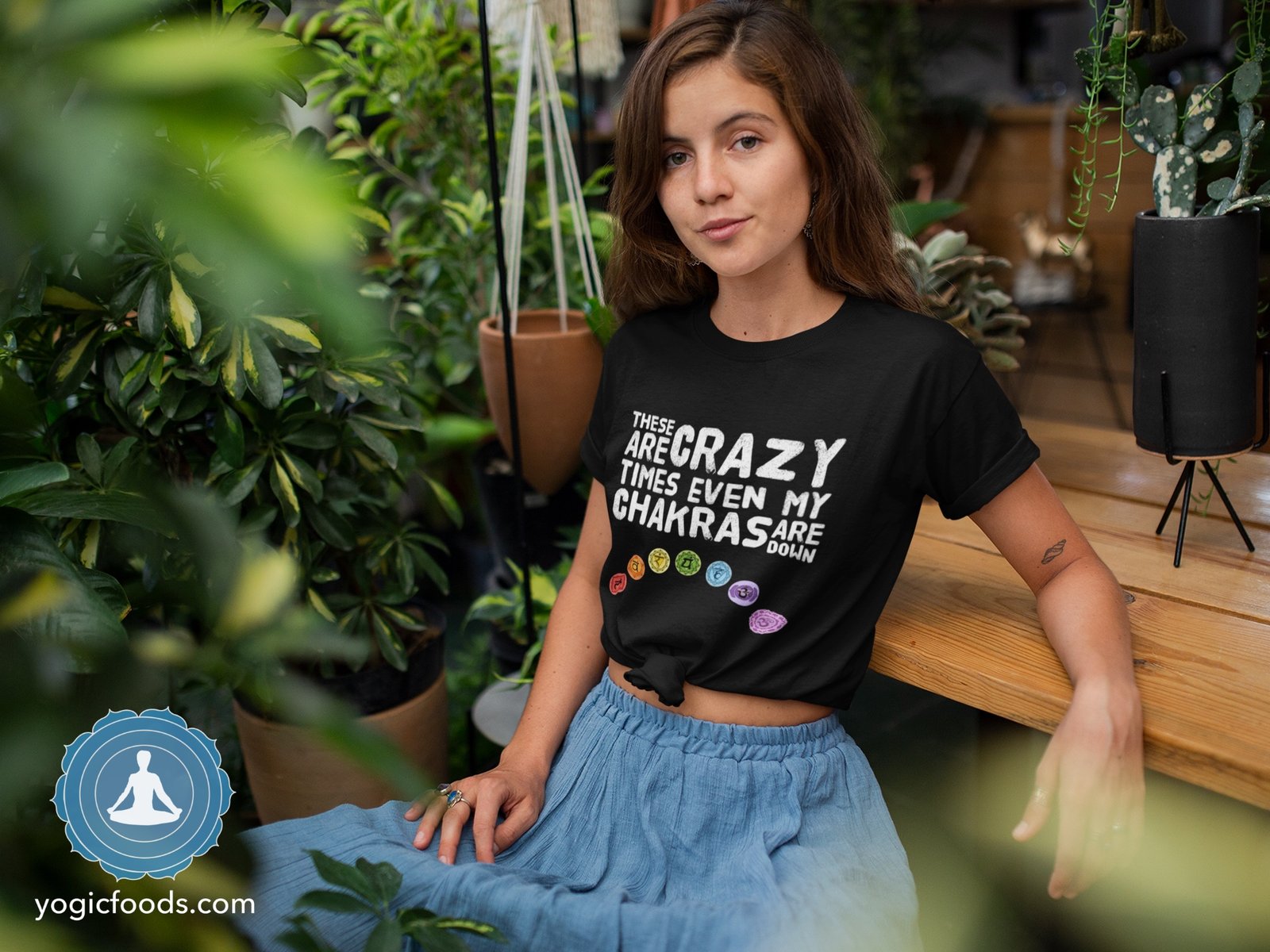 Yogic Foods Yoga Tee Shop Launch