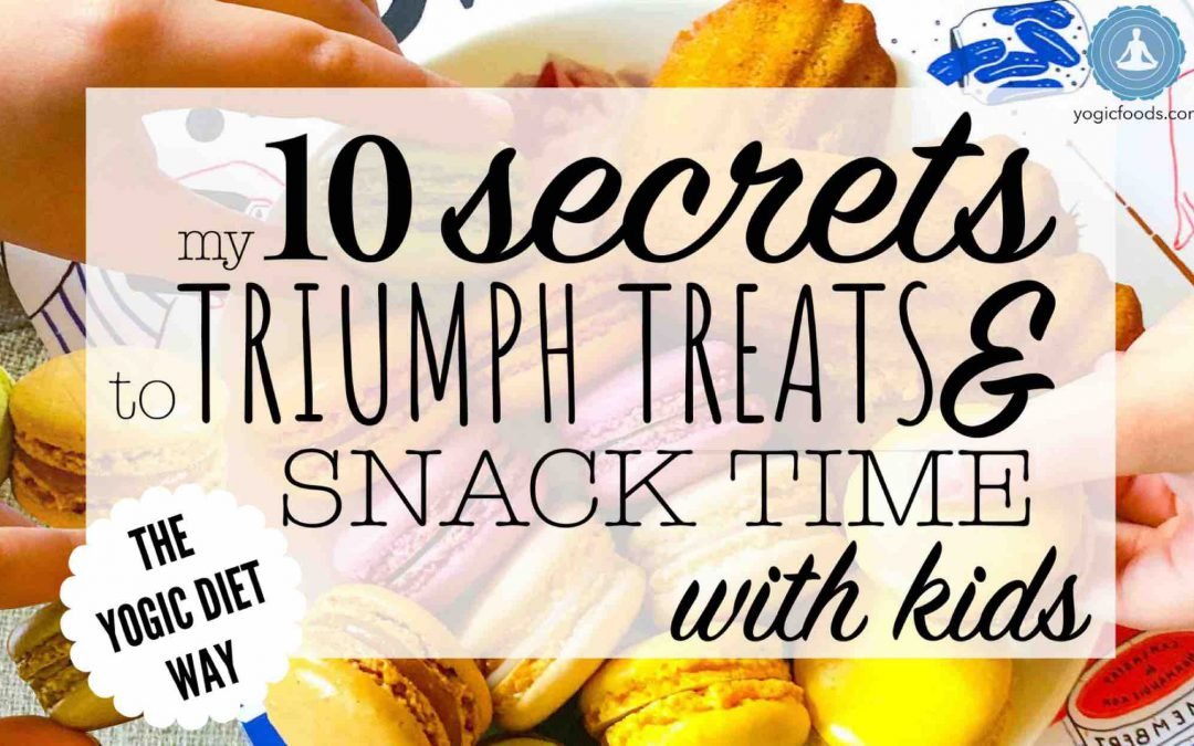 Triumph Treats and Snack time with kids Yogic Diet